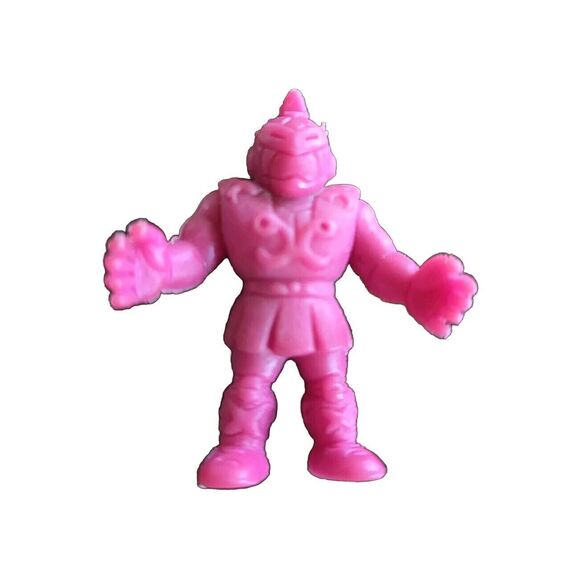 Vtg 80's M.U.S.C.L.E. Men Kinnikuman Pink 2" Mr. Akiresu Figure #159 Mattel - Picture 1 of 3